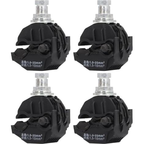 5 pcs Connecteur de perçage isolé 1kV, pince de dérivation HT/BT sans dénudage (JJC-1) (1/5)