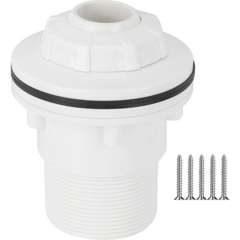 Buse de massage Spa — Accessoire de jet ABS 2.2in (entrée mâle) pour piscine, spa ou sources thermales — 1 buse + 5 vis de fixation (1/4)