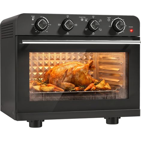 Friteuse à air chaud, mini-four de 36 litres avec convection, plaque de cuisson et grille. (1/5)