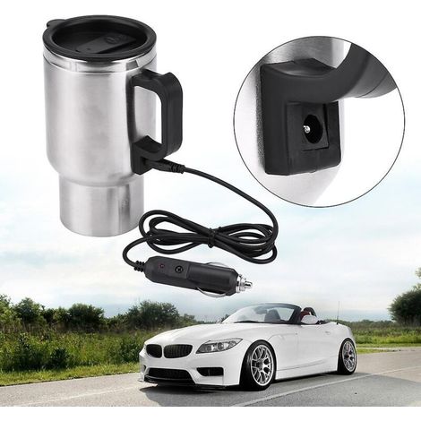Auto-Heizbecher, Wasserkocher, Elektrischer Auto-Heizbecher, Reise-Heizbecher, Auto-Kaffeebecher, Elektrischer Kaffeebecher