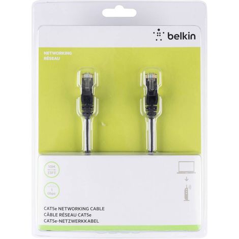 Belkin A3L793BT02MBLHS RJ45 Câble réseau, câble patch CAT 5e S/FTP 2.00 m bleu avec cliquet d'encastrement 1 pc(s) S894181 (1/2)