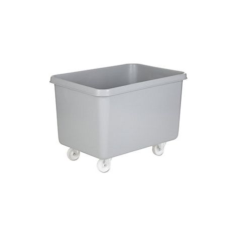 Contenedor rectangular de polietileno  desplazable  capacidad