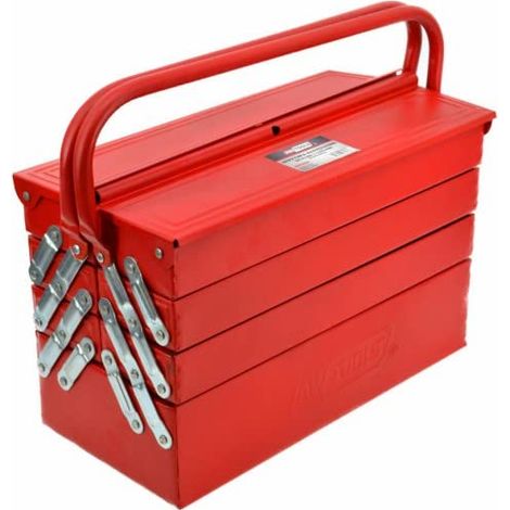 Werkzeugkasten Awtools 7cz Metall mehrstufig 53x20x25 cm