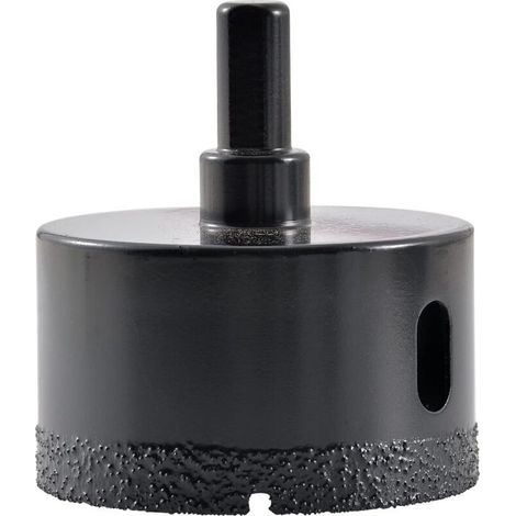 60mm Diamond Brazed Core Drill Bit Hollow Hole Cutter for Glass, Porcelain, Marble, Ceramic, Granite Tile (1/5)