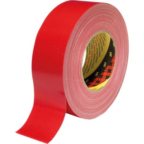 Striscia Di Tessuto Rosso 389 25Mmx50M Scotch (Par 36)