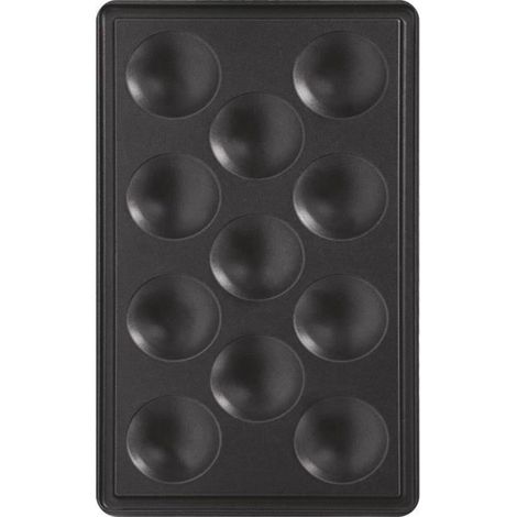 Tefal Snack Collection piastre mini bocconi nera alluminio (1/4)