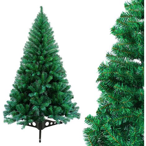 Wolketon Albero di Natale Selezione di supporti per alberi di Natale verde floccato 120cm (1/5)