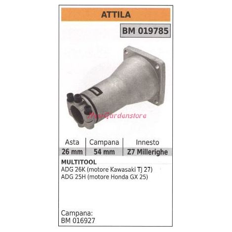 Gruppo frizione ATTILA multitool ADG 26K 25H kawasaki 019785