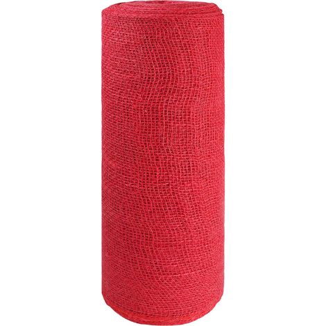 Rouleau de jute 100 x 5000 cm Rouge (1/4)