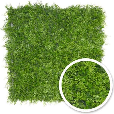 Mur végétal artificiel Fougère 1m x 1m, Surface 29 m²