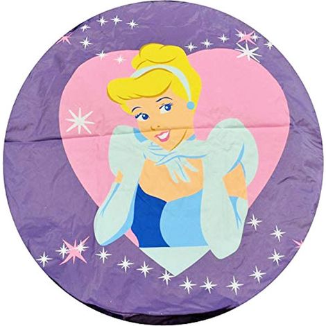 Housse pour pouf géant Princesse Disney ø 110 cm Mauve (1/2)