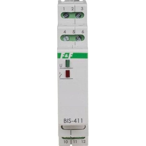 Relè bistabile no-name F&F BIS-411M-LED-24V 16 A 9-30 V AC/DC (1/3)