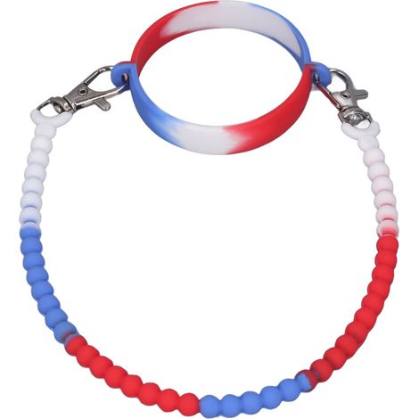 Sangle de gourde portable, fiable et multifonctionnelle de 37 cm en silicone coloré, idéale pour les activités de plein air. (1/5)