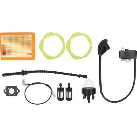 Kit de joints de carburateur et de bobine d'allumage compatible avec les outils de jardin Stihl FS120, FS200, FS250, FS300 et FS350 (1/5)