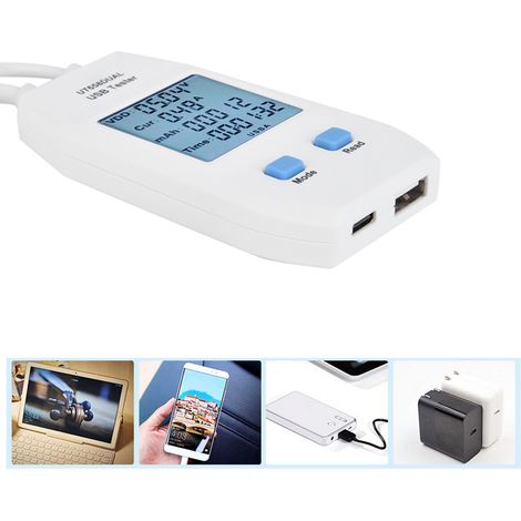 UNI-T UT658DUAL USB-Tester: Spannungs- und Strommonitor mit Datenspeicherung (1/5)
