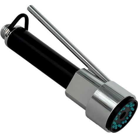 Longziming - Douchette extractible pour robinet - Douchette pour lavabo, jet haute pression économique, douchette de rechange pour robinet de salle de bain et de cuisine (1/5)