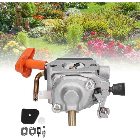 Jeu de joints pour carburateur, filtre à air et filtre à essence compatible STIHL FS90 FS100 FS110 FS87 HT100 HT101 C1QS174 (1/5)