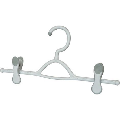 Cintre Bi-matière Anti-glisse Pince Porte-jupe/pantalon 34,5 1 (1/2)
