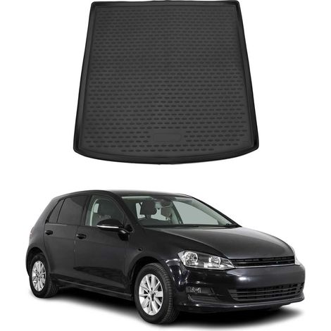 OMAC Kofferraumwanne für VW Golf mk7 Variant 2013-2020 Gummi Schwarz (1/5)
