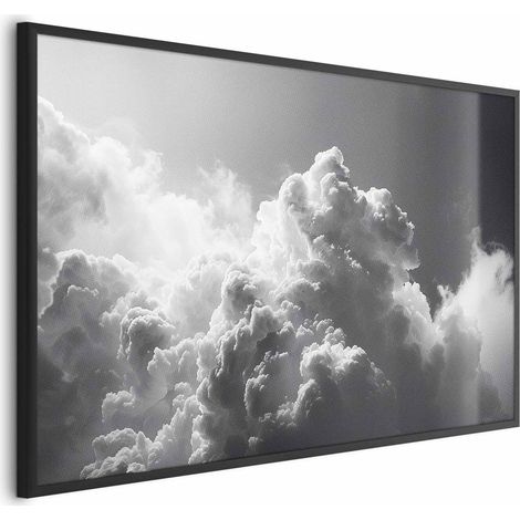 Plakat – Außergewöhnliches Phänomen: Die Sonne erhellt dunkle Wolken (1/4)
