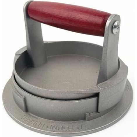 Presse À Hamburger - Moule À Galettes Antiadhésif - Pour Viande Végétale Saucisse Crabe - Réglable - 1 Pièce (1/5)