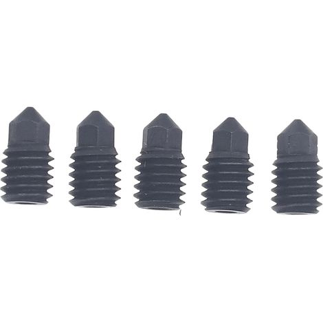 5 buses en acier trempé pour tête d'impression rapide, support filament 1,75 mm, compatible Bambu Lab X1 et P1P, extrudeuse 3D 0,4 mm (1/5)