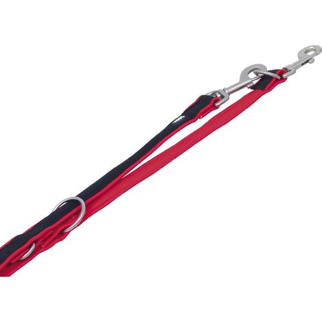 Nobby Hundeleine Führleine Mesh Preno 2 m x 2 - 2,5 cm rot Leinen