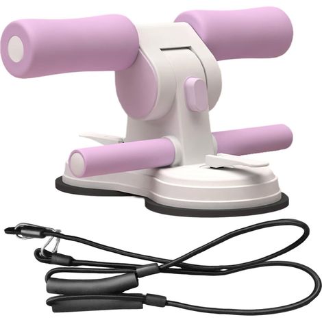 Bauchmuskeltrainer mit Saugnäpfen, 2 Saugnäpfen und 3 einstellbaren Modi für das Training zu Hause – 28 x 21,5 cm