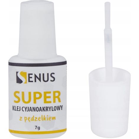 Colle cyanoacrylate Senus avec PINCEAU - 7 g