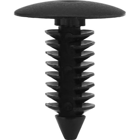 BEBUSINGOTO Attache de retenue, 100Pcs Garniture de porte de voiture universelle Rivets de pare-chocs Clip Vis Attache de retenue clips (1/5)