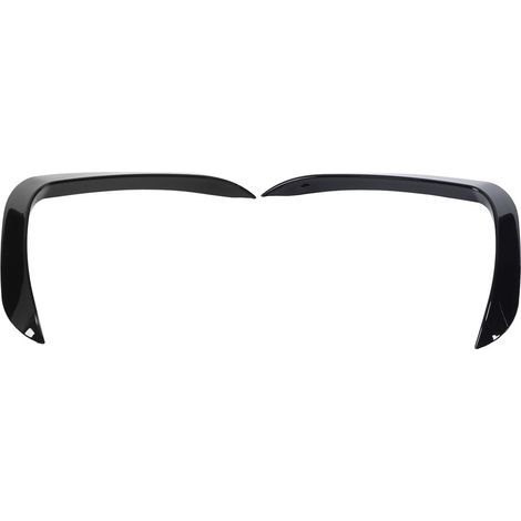 Pyhodi Automobile Bumpers Avant Spoiler, 1 Paire de Spoiler côté Pare-chocs Avant Conception Sportive Améliorée Aérodynamique Remplacement de stabilité élevée pour X5 F15 M Sport (noir brillant) (1/5)