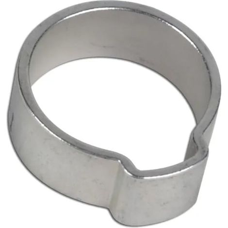Collier de serrage - 1 oreille pour NW 7 mm, galvanisée (1/3)