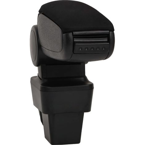 Accoudoir de voiture noir 13x34x(33-46) cm ABS CFW86703 (1/5)