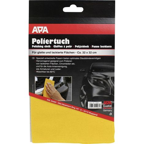 APA Poliertuch gelb 32 x 32 cm Poliertücher (1/3)
