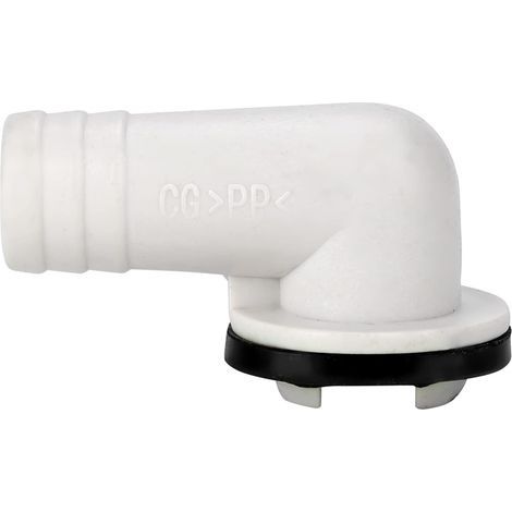 Tuyau Évacuation Condensat Clim, Connecteur Tuyau De Vidange Clim,Adaptateur De Tuyau De Vidange AC, Connecteur de Tuyau Vidange pour Climatiseur Angle Droit Outil de Drainage de Climatisation (1/5)
