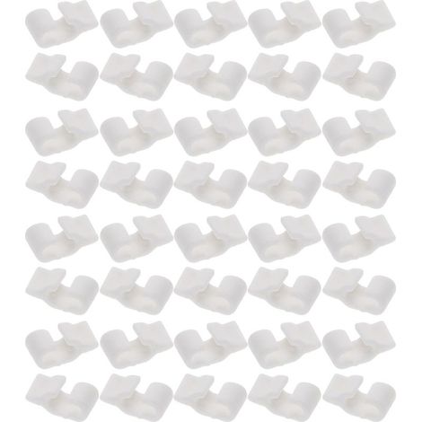 Connecteurs en plastique blanc COHEALI pour meubles et étagères à (1/5)