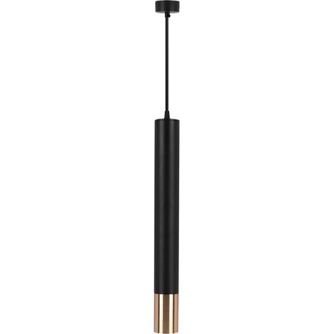 V-TAC VT-977 LED-Kronleuchter-Pendelstrahler GU10 in schwarzem und goldenem Aluminium 60500 mm – Artikelnummer 6689