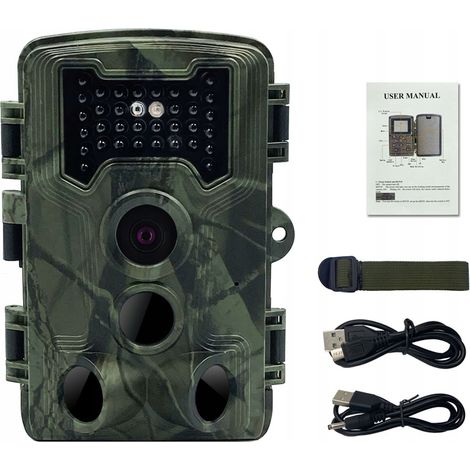 CAMERA TRAP FHD 1080p IR NIGHT 36MP 120° Menü PL