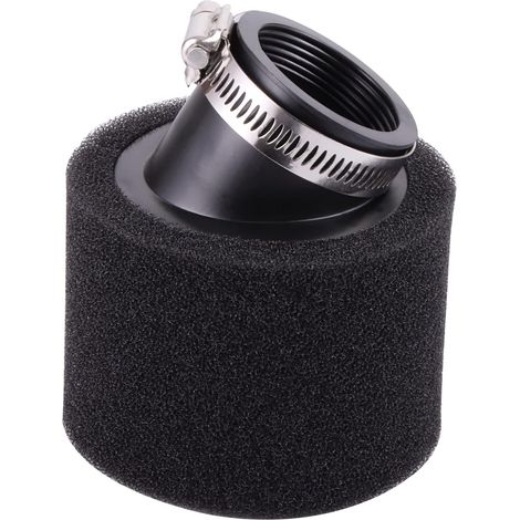 42-mm-Luftfilter-Schaumstoffreiniger als Ersatz für 125-ccm-, 140-ccm-, 150-ccm- und 200-ccm-CRF-KLX-Mopeds, Roller, Mini-Dirtbikes, Schwarz