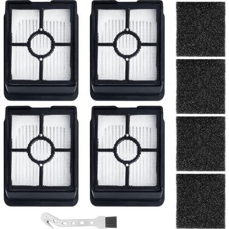 Lot de 4 filtres HEPA pour BISSELL CrossWave HF3 3598N Aspirateur Balai Laveur Sans Fil accessoires pour aspirateur (1/4)