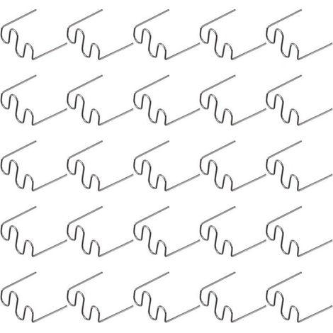 500 Pcs Baguettes de Soudage Agrafe Chaude Réparation Machine en Plastique Soudage Agrafeuse Chaude Voiture Auto Pare-Chocs Réparation Pré Coupe Vague Agrafes 0.6 Mm