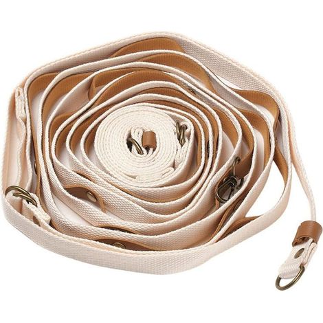 Corde à linge portable pour camping avec sac de transport, fil de séchage vêtements extérieur (1/4)