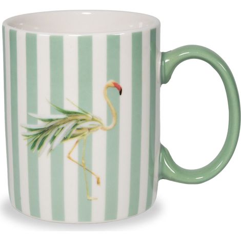 WD LifeStyle Tazza in New Bone China 330 Ml Decoro Fenicottero (1/3)