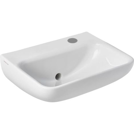 Armitage Shanks Contour 21 Plus Basin with Back Outlet 500mm Wide - 1 RH Tap Hole (1/2)