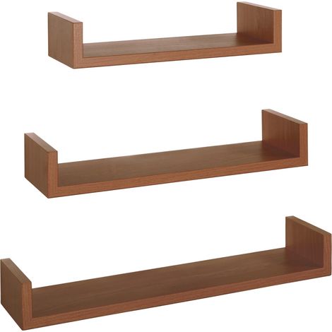 Estantes de pared conjunto de 3 pc mod. Calamita Cerezo (1/4)