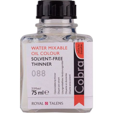 Diluant - Peinture à l'huile - Sans solvant - Cobra - Flacon de 75ml