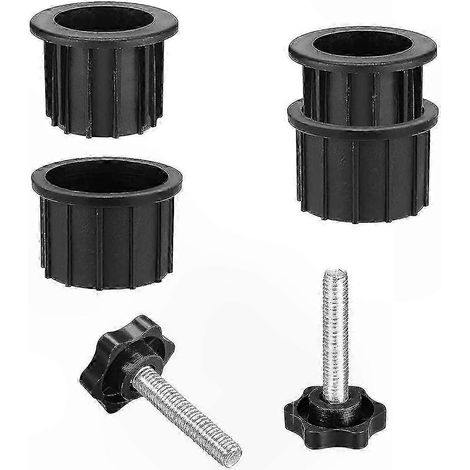 2 jeux de supports de rechange pour parasols de terrasse, avec œillets et bouchons (1/5)