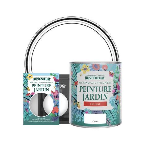 Rust-Oleum Peinture de jardin brillante - Coton (1/3)