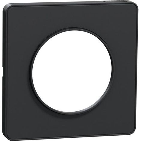 Schneider Electric ODACE Touch placa acabado antracita