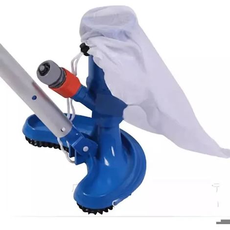 Aspirateur de piscine, aspirateur portable amélioré avec brosse et sac pour piscines hors sol, spas et bassins – Accessoires de nettoyage (1/5)
